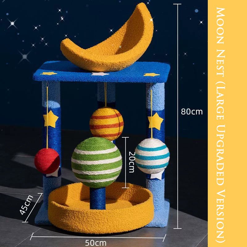 Cat Tree with Plant Pot Attachments