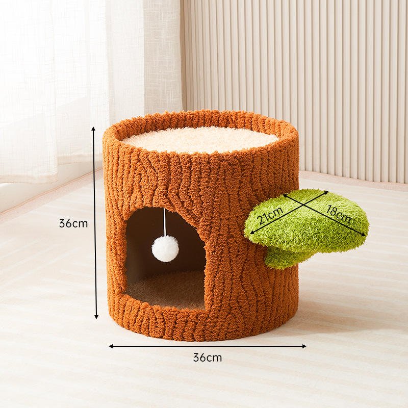 Cat Tree with Hiding Tunnel & Observation Dome