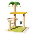 Cat Tree with Built-In Litter Box Enclosure