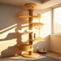 Tower with Anti-Tip Safety Strap