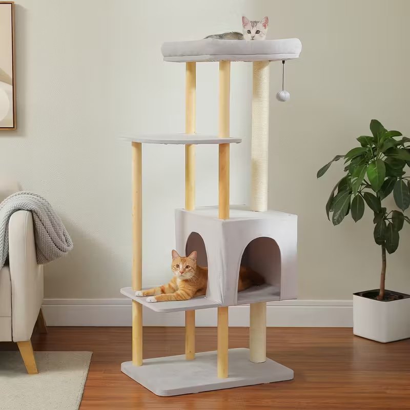Floor-to-Ceiling Tension Cat Pole