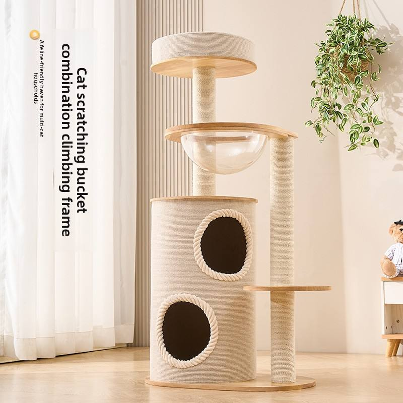 Eco-Friendly Cat Tree from Sustainable Materials
