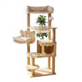 Cat Tree with Adjustable Height Posts
