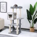 Cat Tree with Running Wheel