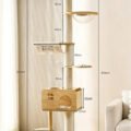 Cat Tree with Corner-Saving Design