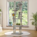 Cat Tree with Silent Motorized Toy