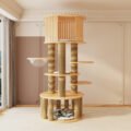 Cat Tree with Enclosed Condo