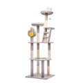 Cat Tree with Silent Motorized Toy