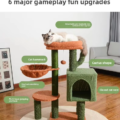 Multi-Level Cat Tower for Multiple Cats