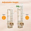 Floor-to-Ceiling Tension Cat Pole