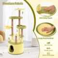 Cat Tree with Corner Perch & Flexible Gooseneck