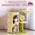 Cat Tree with Scratching Ladder