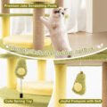 Cat Tree with Corner Perch & Flexible Gooseneck